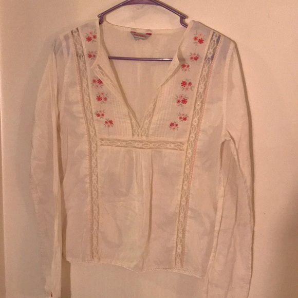 Hollister boho or bohemian style long sleeve shirt - Picture 1 of 7